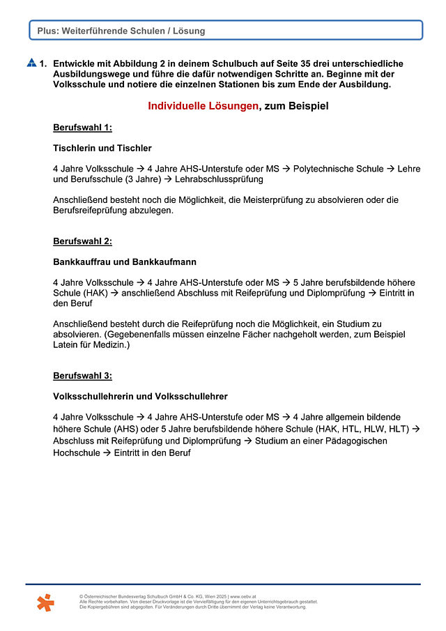 Weiterführende Schulen