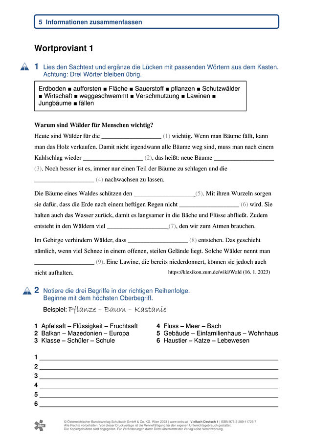 Wortproviant 1
