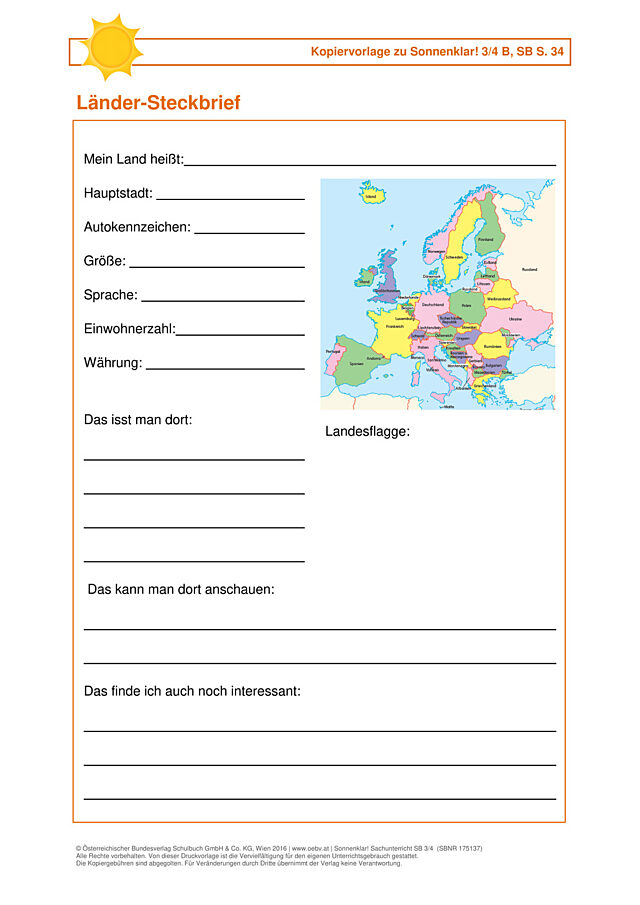 Länder-Steckbrief