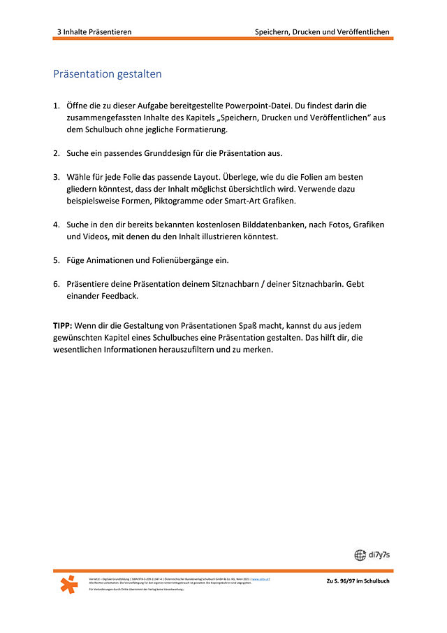Präsentation gestalten