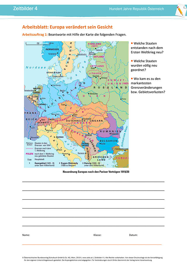 Europa verändert sein Gesicht