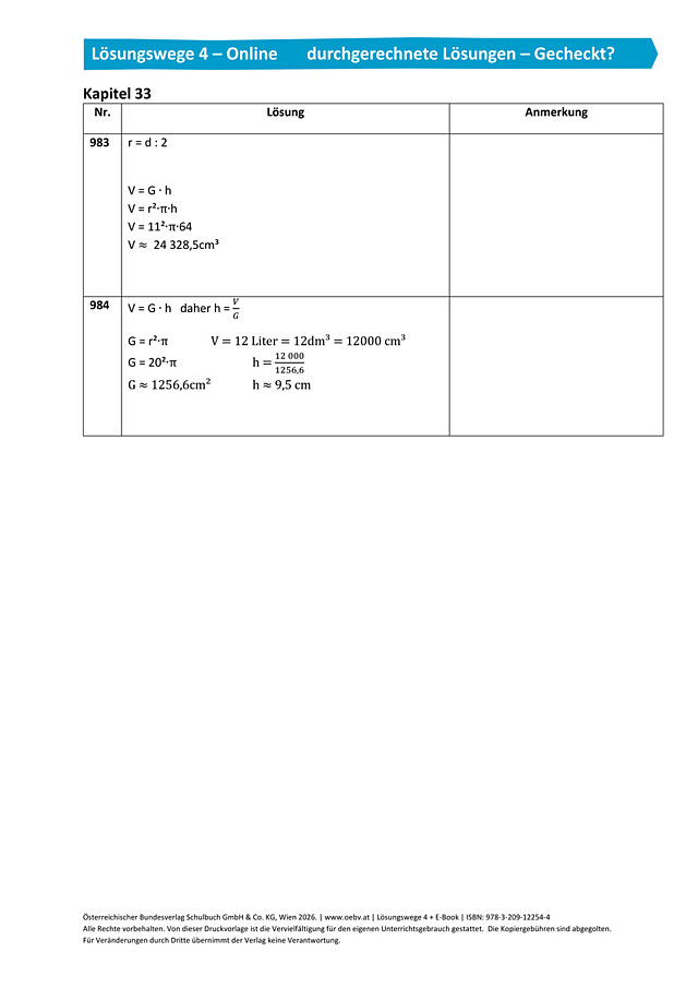 Gecheckt Kapitel 33