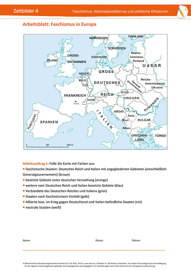 Faschismus in Europa