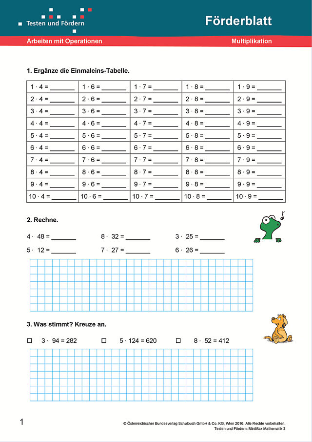 Multiplikation