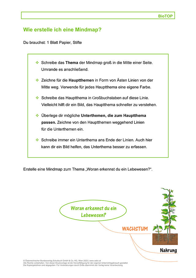 Methode: Mindmap