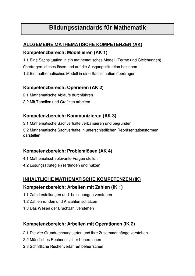 Mathematik