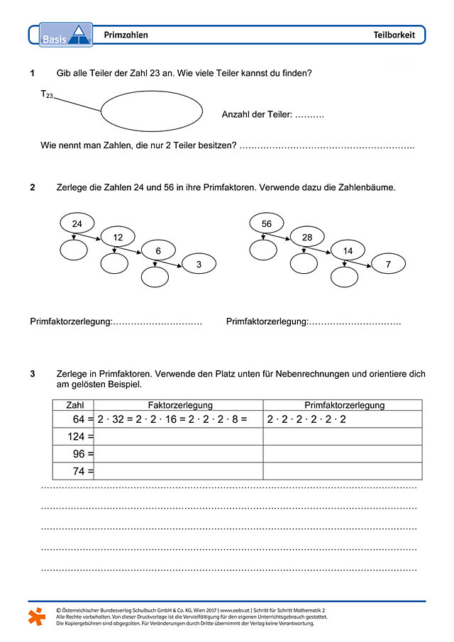 Primfaktoren