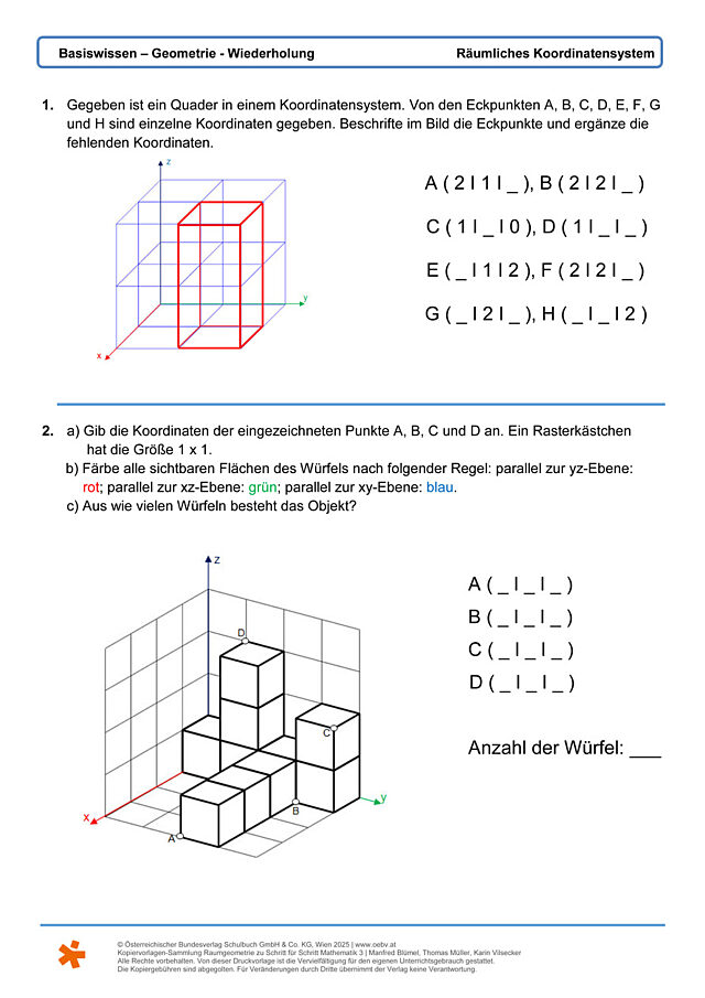Basiswissen – Geometrie - Wiederholung