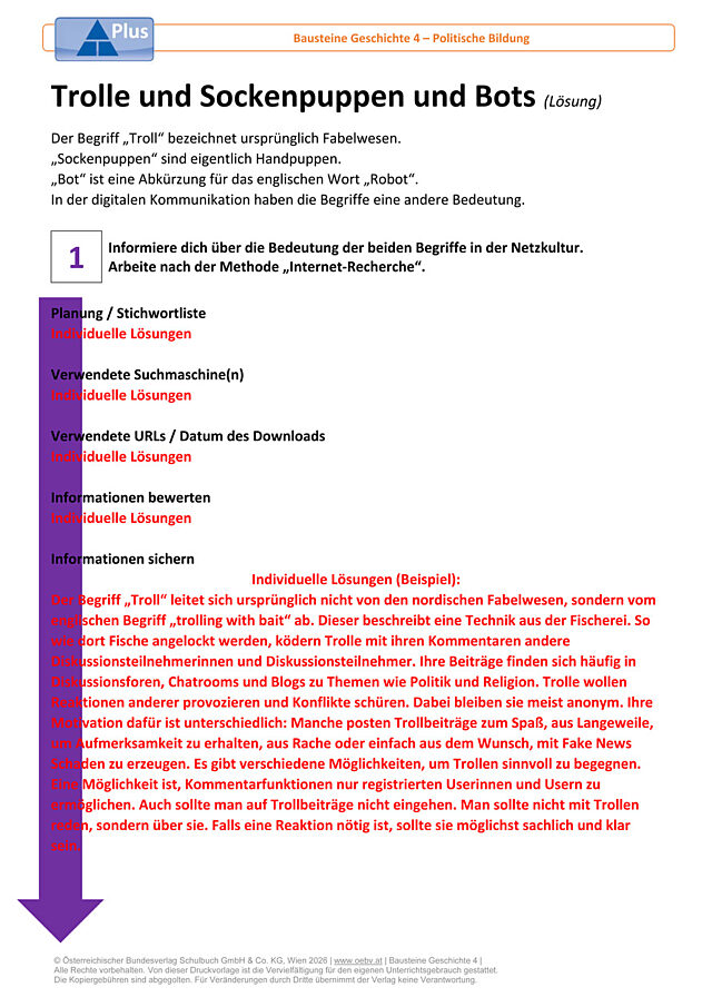 Trolle, Sockenpuppen und Bots
