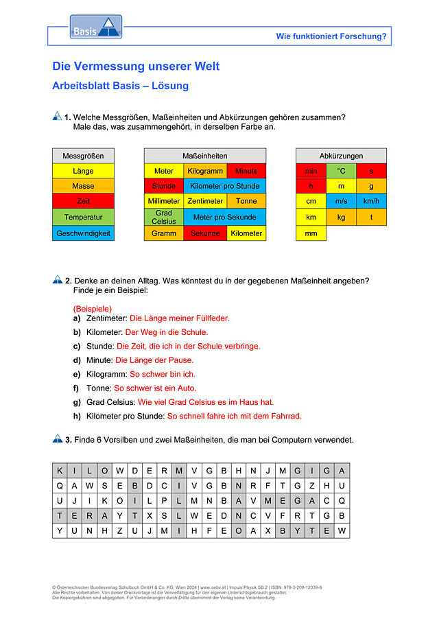 Die Vermessung unserer Welt