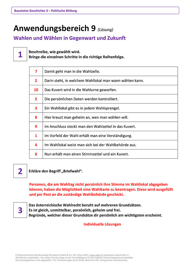 Anwendungbereich 9