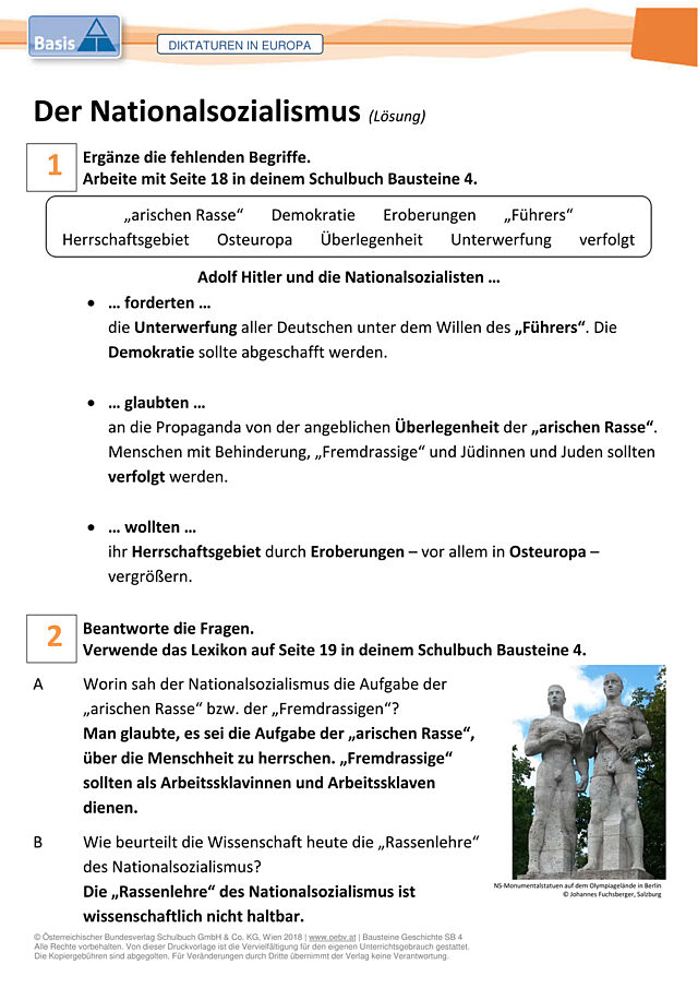 Der Nationalsozialismus