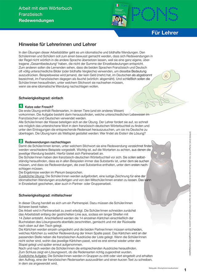 Redewendungen