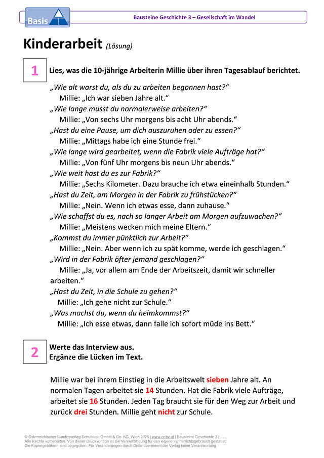 Kinderarbeit