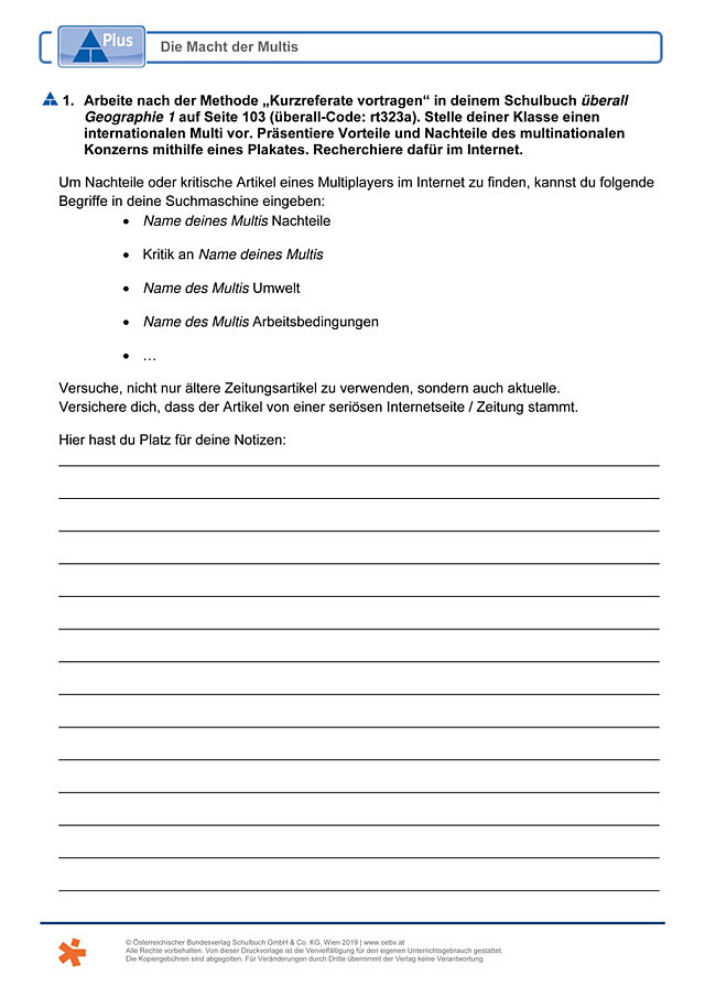 Die Macht der Multis