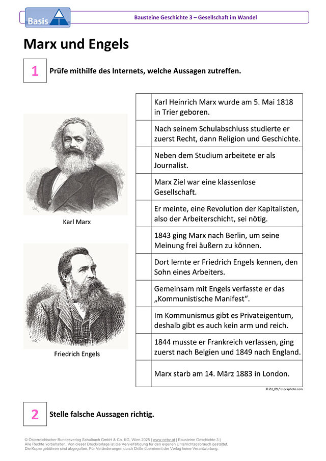Marx und Engels