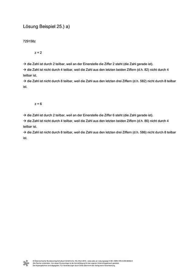 Beispiel 25 a