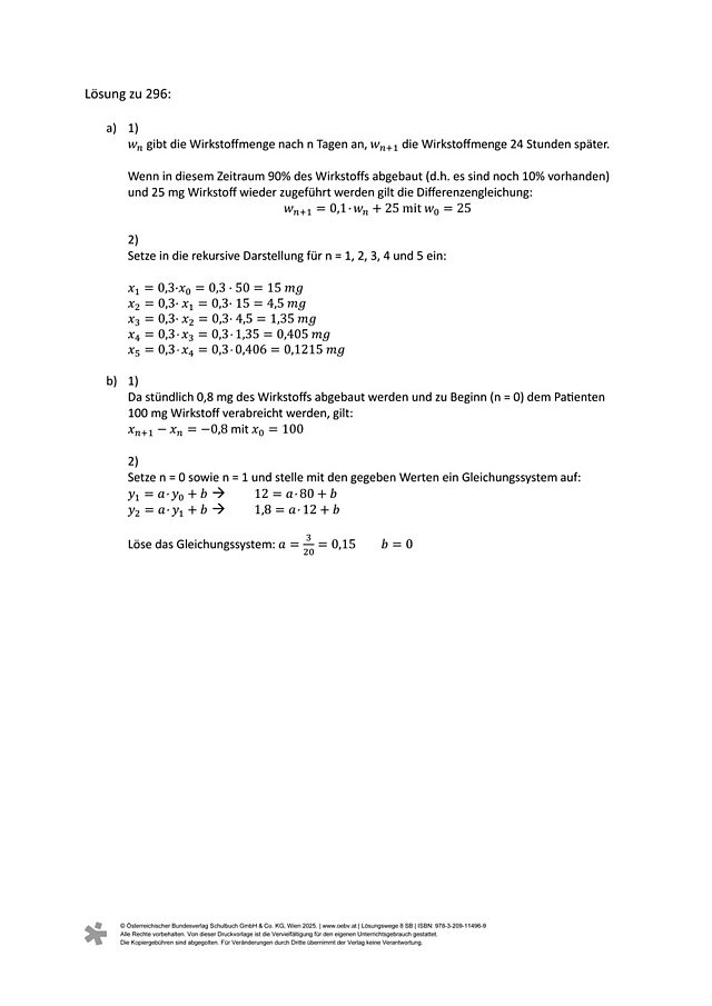 Lösung zu 296
