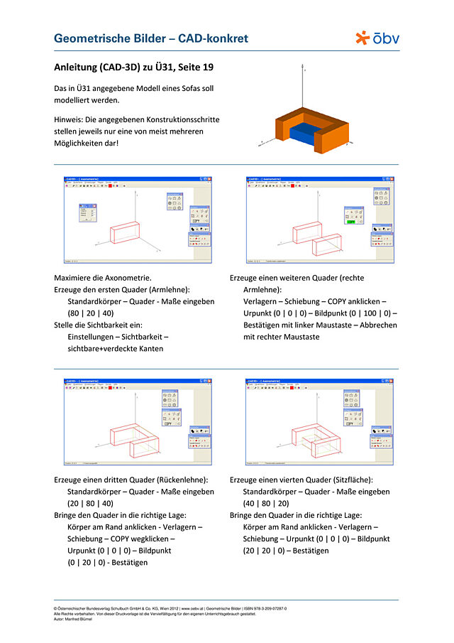 Anleitung (CAD-3D)