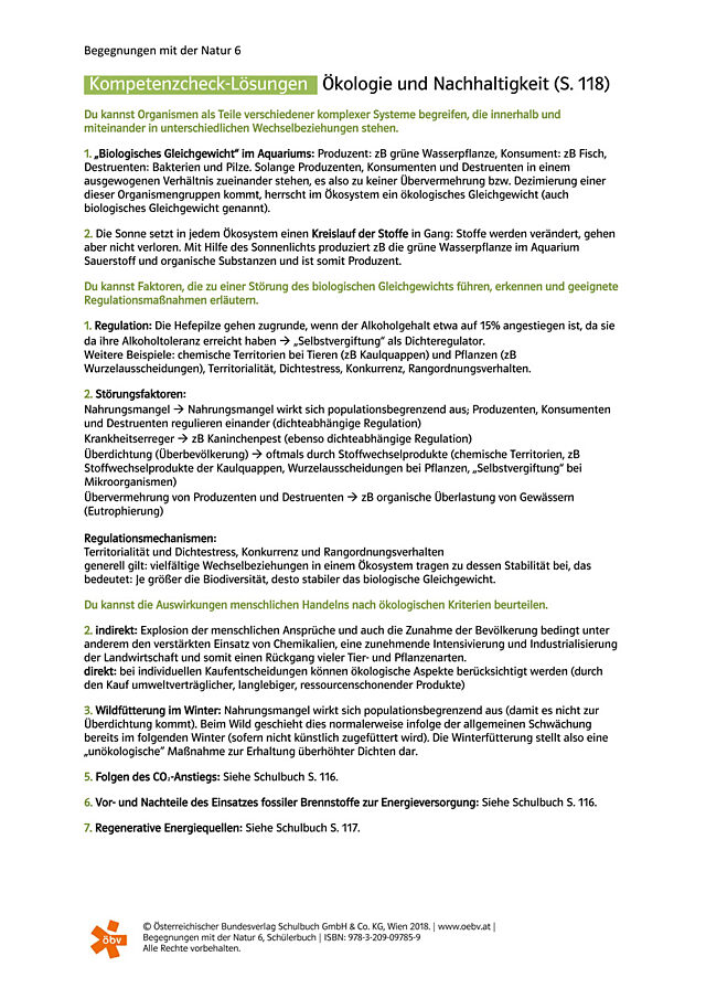 Kompetenzcheck-Lösungen Ökologie und Nachhaltigkeit