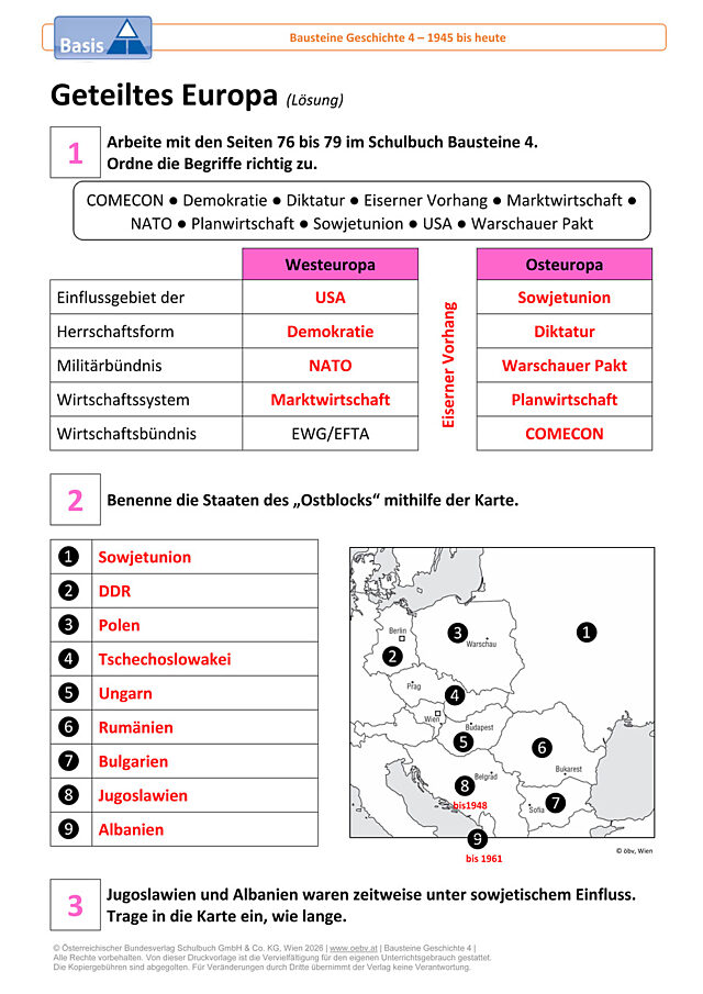 Geteiltes Europa