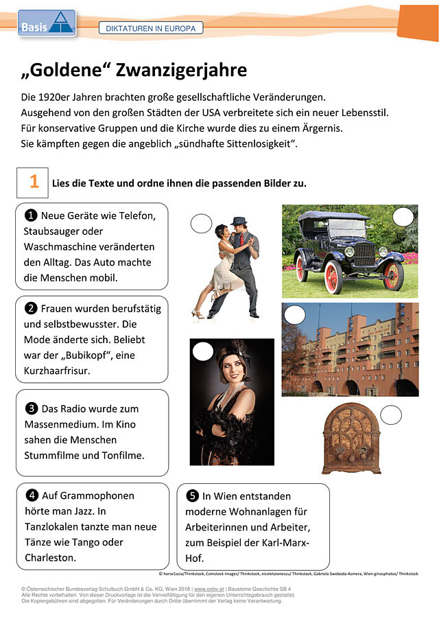 „Goldene“ Zwanzigerjahre