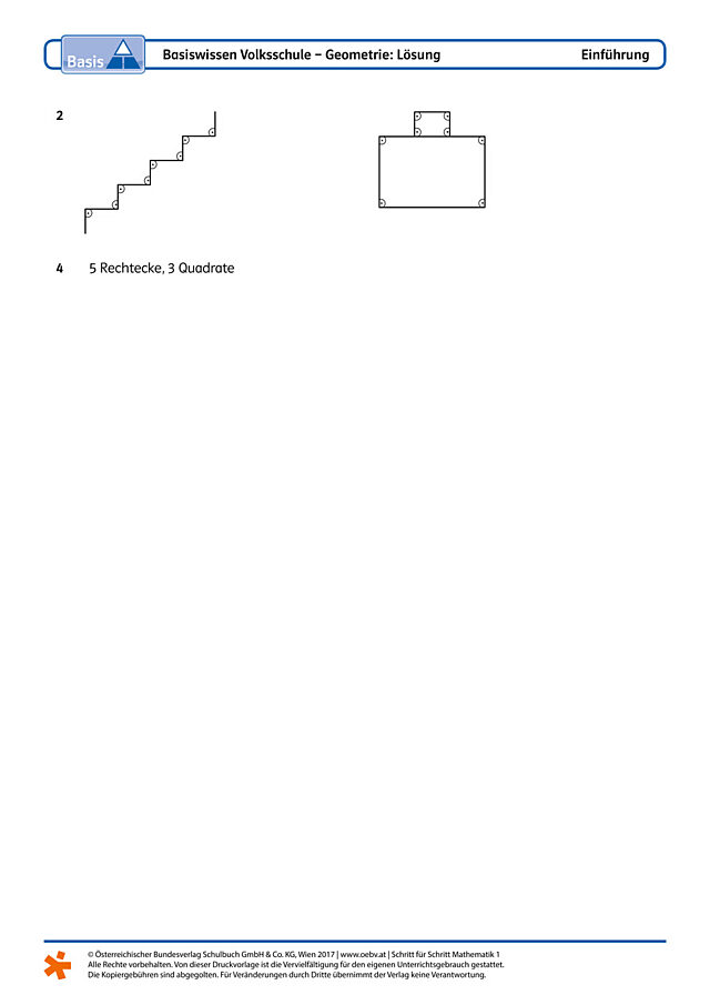 Basiswissen Volksschule - Geometrie