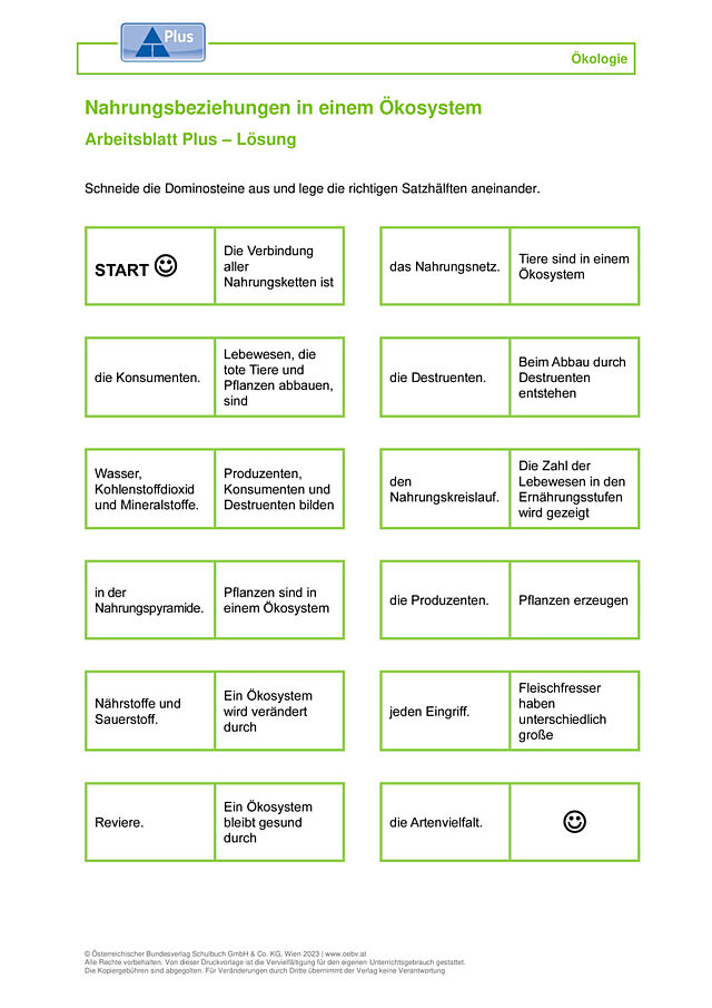 Nahrungsbeziehungen