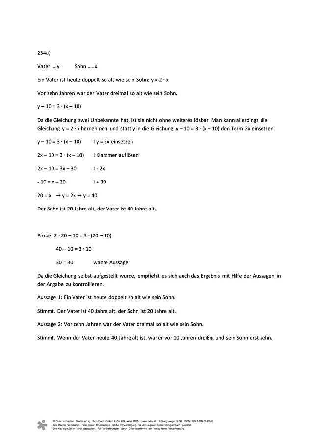 Beispiel 234 a