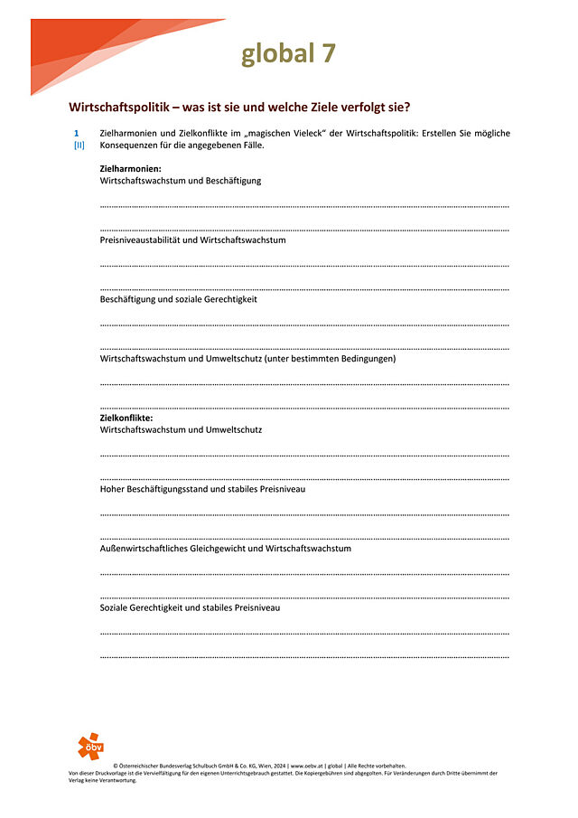 Wirtschaftspolitik was ist sie und welche Ziele verfolgt sie