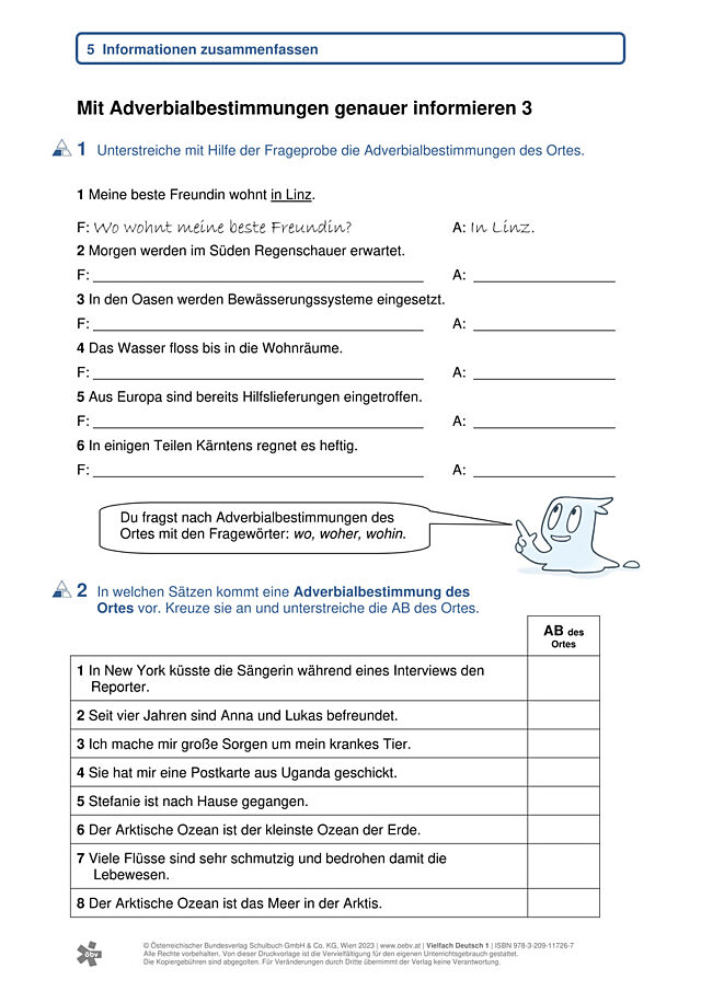 Adverbialbestimmungen 3