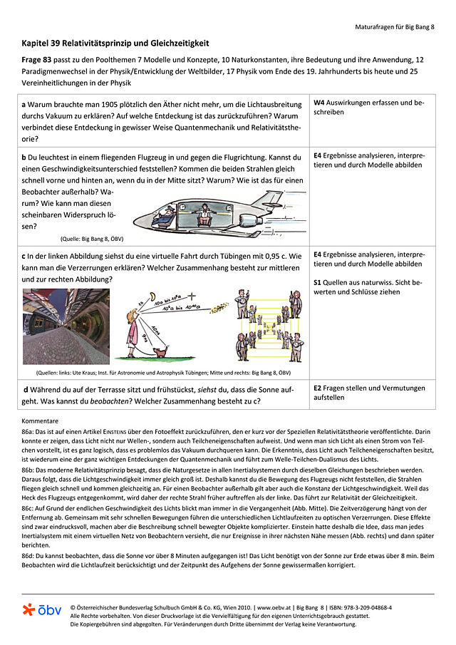 Relativitätsprinzip und Gleichzeitigkeit