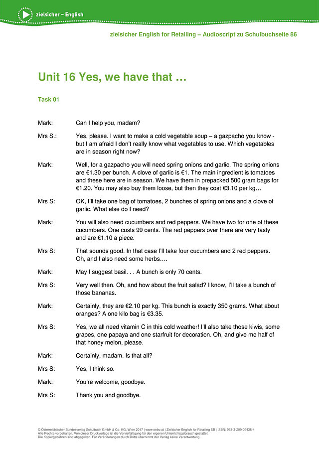 Yes, we have that …