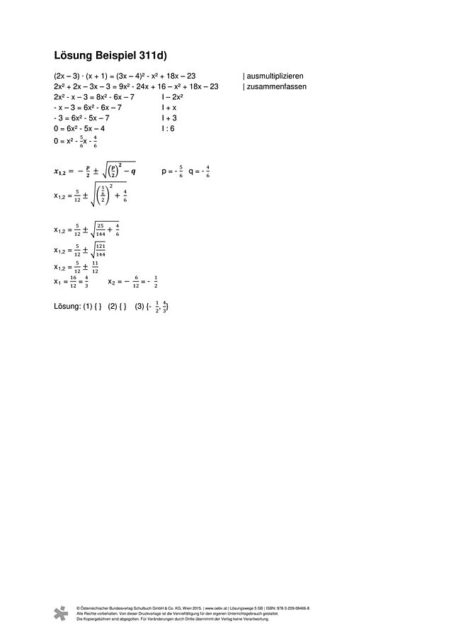 Beispiel 311 d