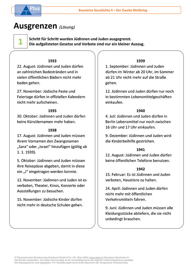 Ausgrenzen