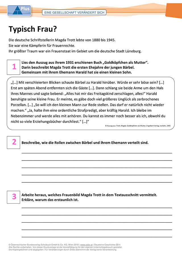Typisch Frau?
