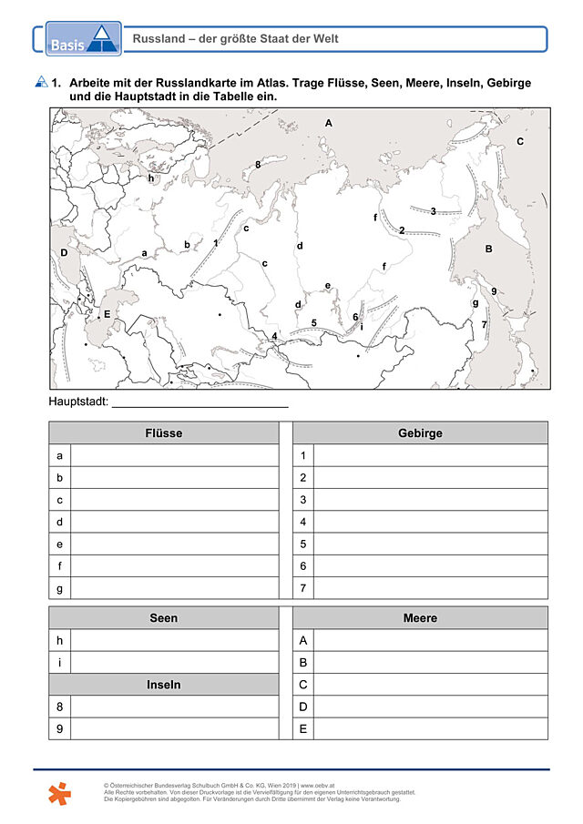 Russland - der größte Staat der Welt
