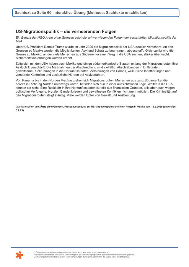 US-Migrationspolitik