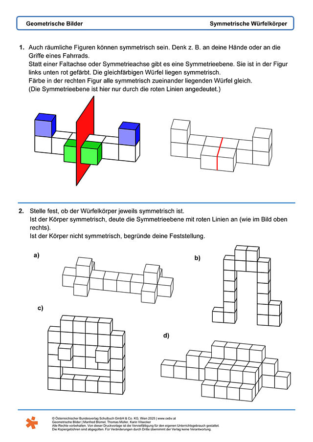 Symmetrische Würfelkörper