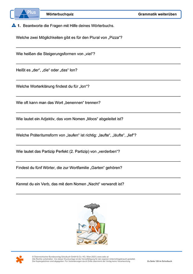 Wörterbuchquiz