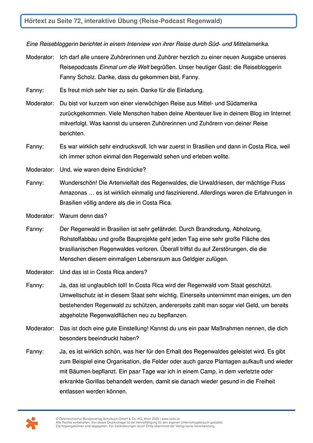 Reise-Podcast