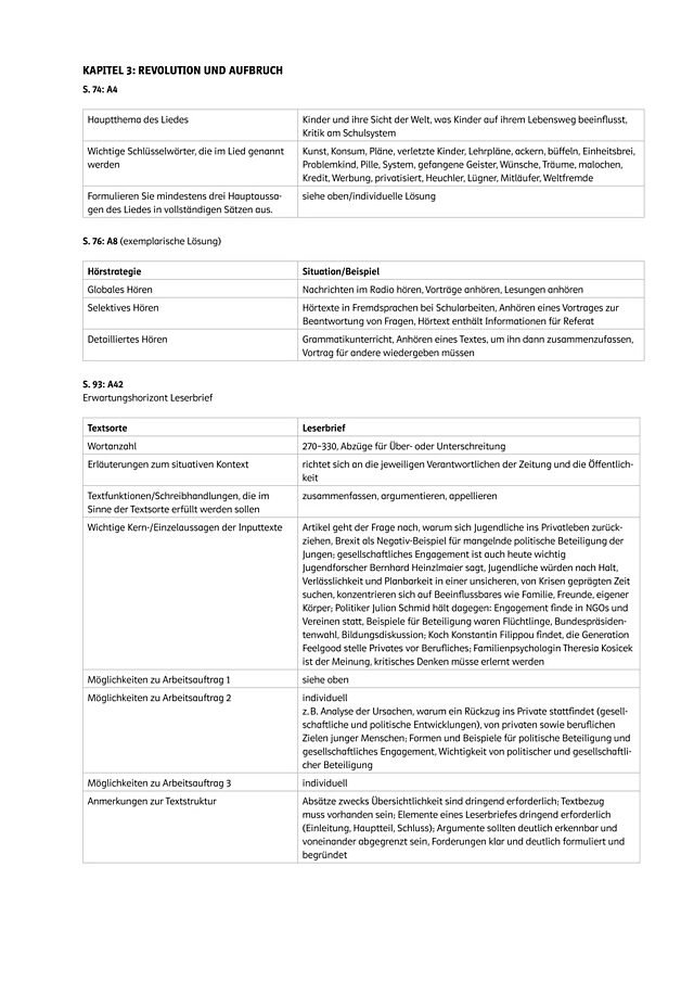 Lösungen zu Kapitel 3