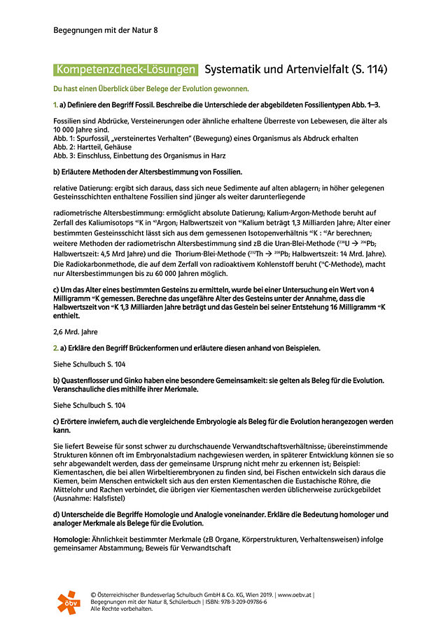 Systematik und Artenvielfalt