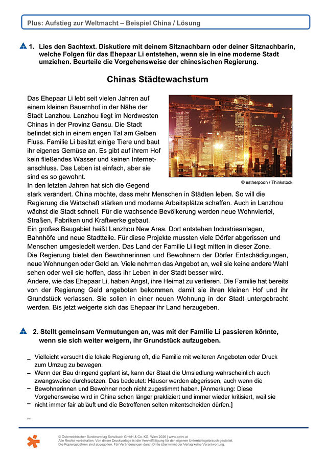 Weltmacht China