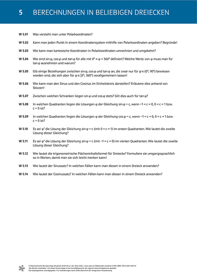 Fragen zum Grundwissen