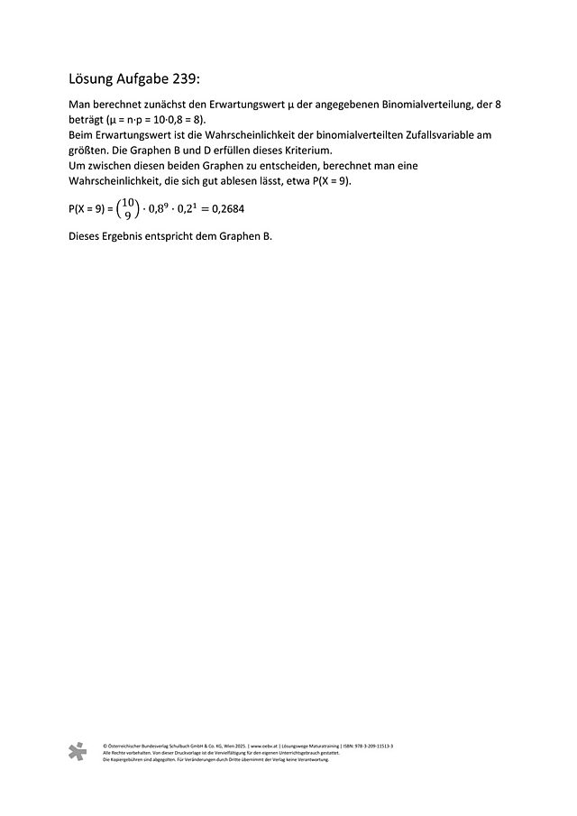 zu Aufgabe 239