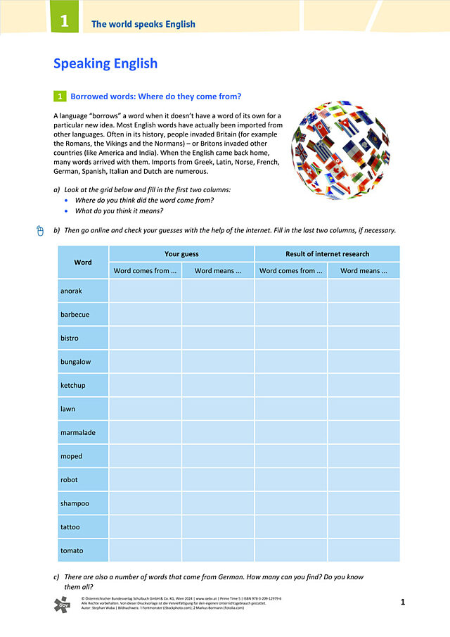 The world speaks English