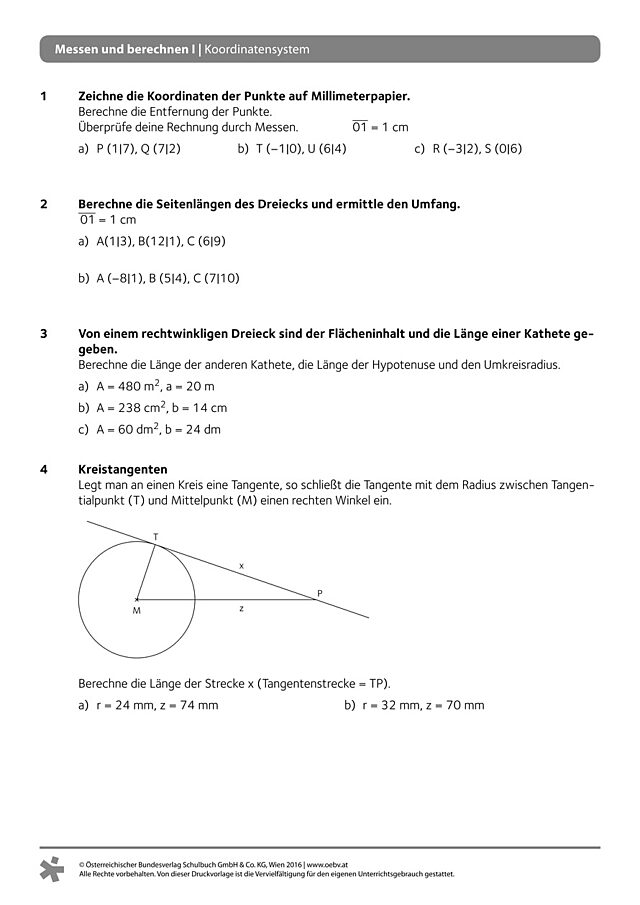 Allgemeines Arbeitsblatt anspruchsvoll