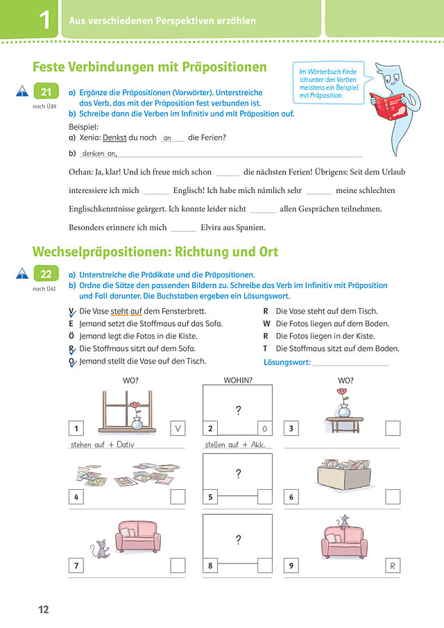 Feste Verbindungen mit Präpositionen