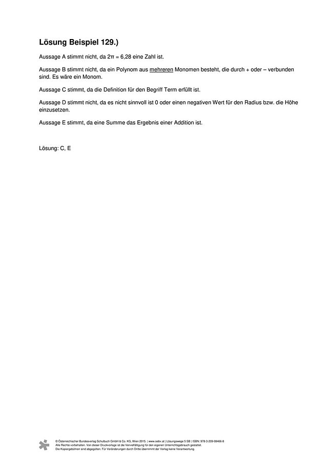 Beispiel 129